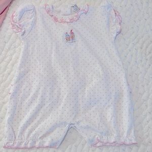 Kissy Kissy Pink Cupcakes Romper